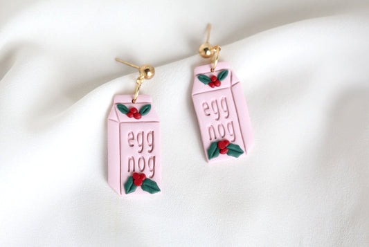 Egg Nog Earrings