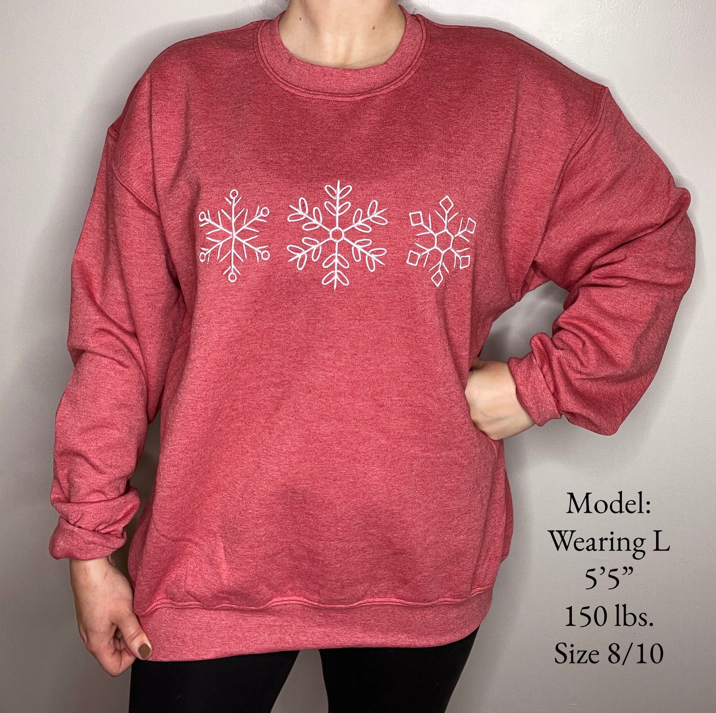 Snowflake Crewneck